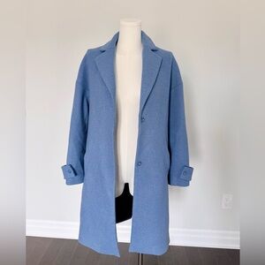 Zara TRF Oversized Wool-Blend Coat